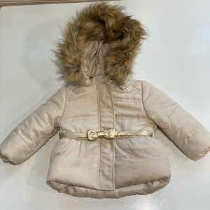 Fun&Fun Baby Girl Winter Jacket : Size 9/12 months